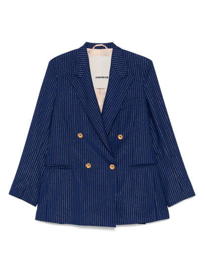 Pinstriped Blazer