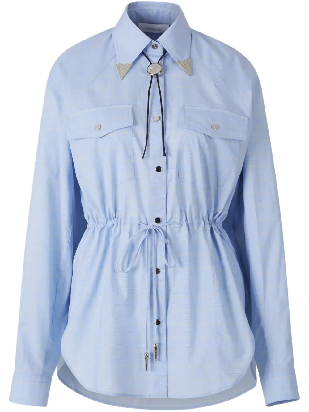 Drawstring-Waist Shirt
