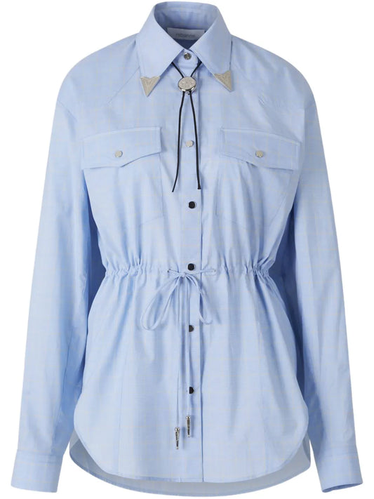 Drawstring-Waist Shirt