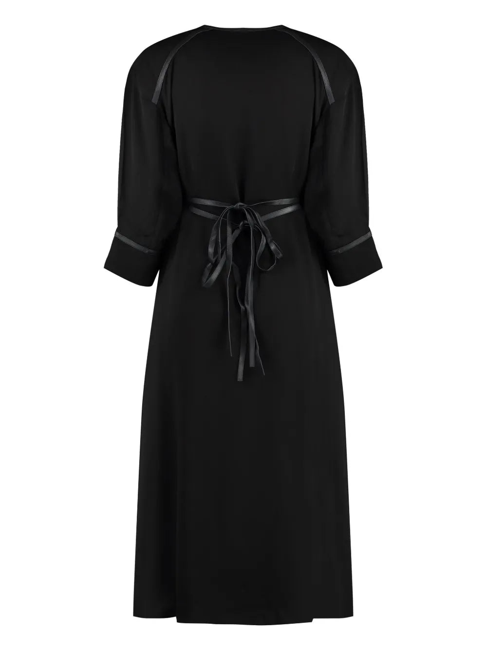 Crepe Midi Dress
