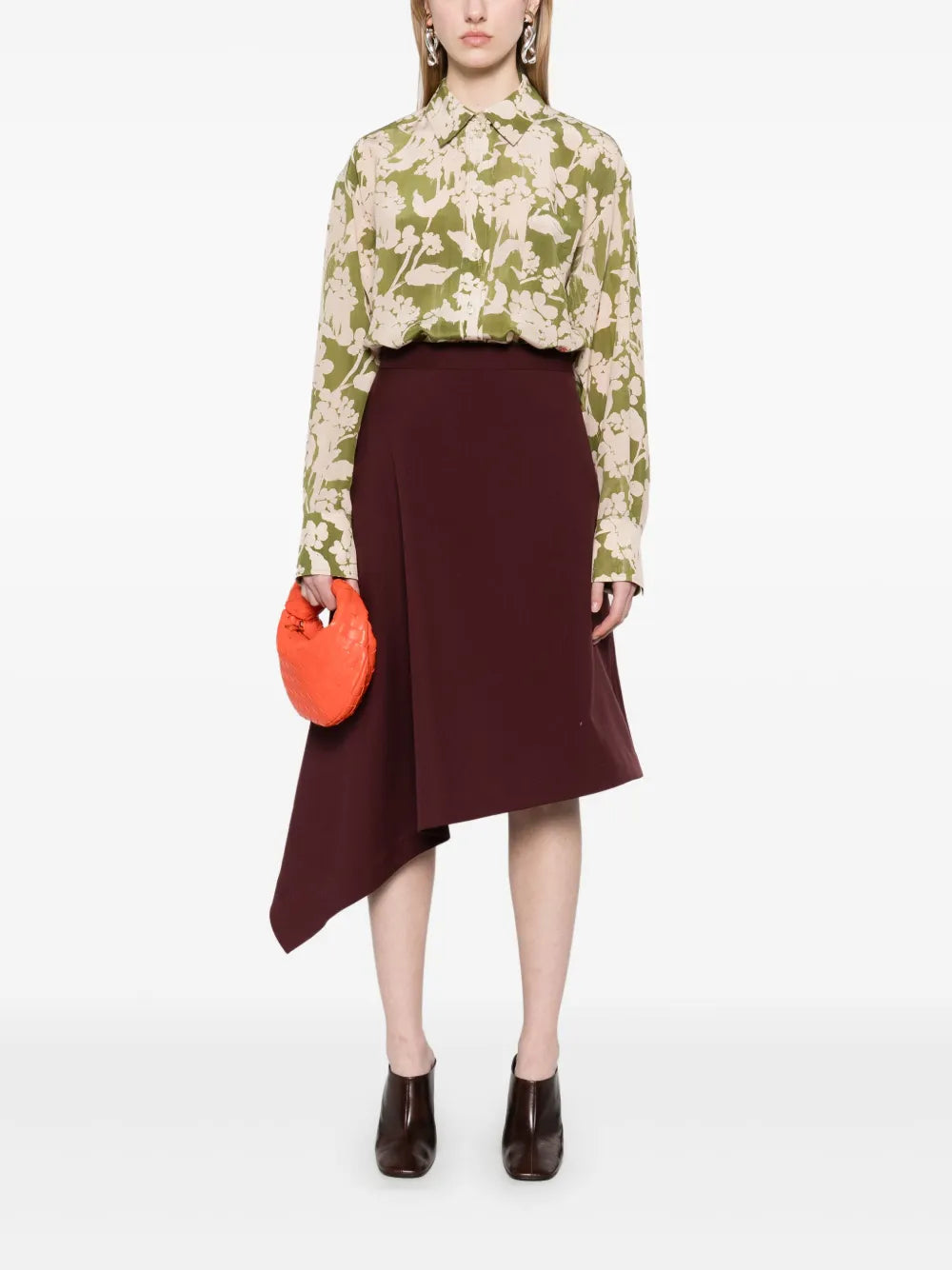Floral-Print Shirt
