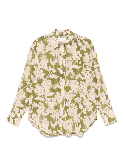 Floral-Print Shirt