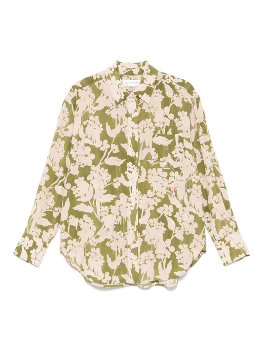 Floral-Print Shirt