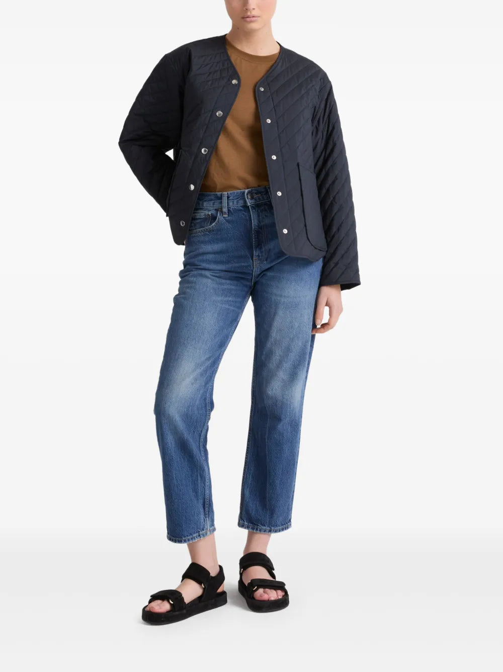 Patch-Pocket Padded Jacket