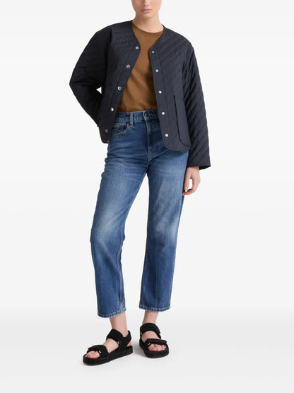 Patch-Pocket Padded Jacket
