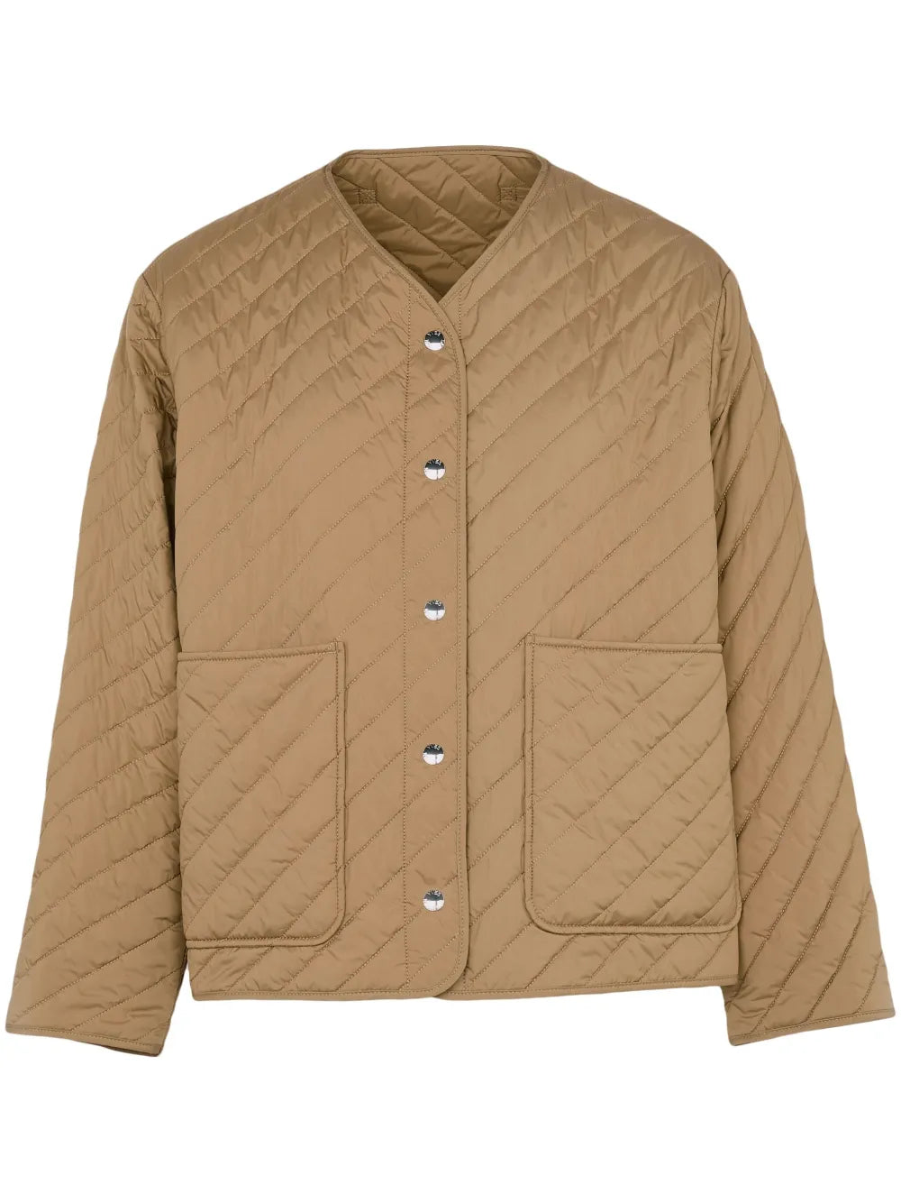 Patch-Pocket Padded Jacket