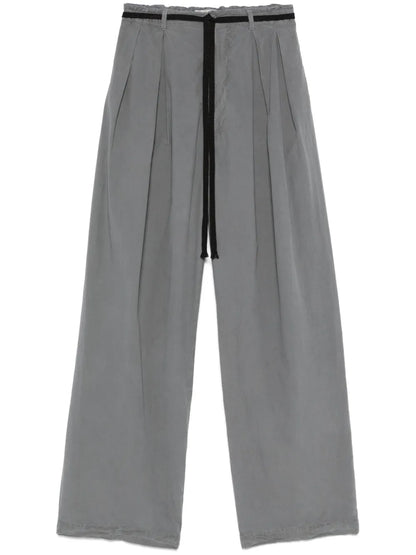 Inverted-Pleat Trousers