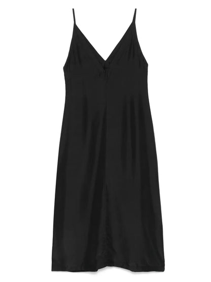 Silk Midi Dress