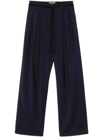 Inverted-Pleat Trousers
