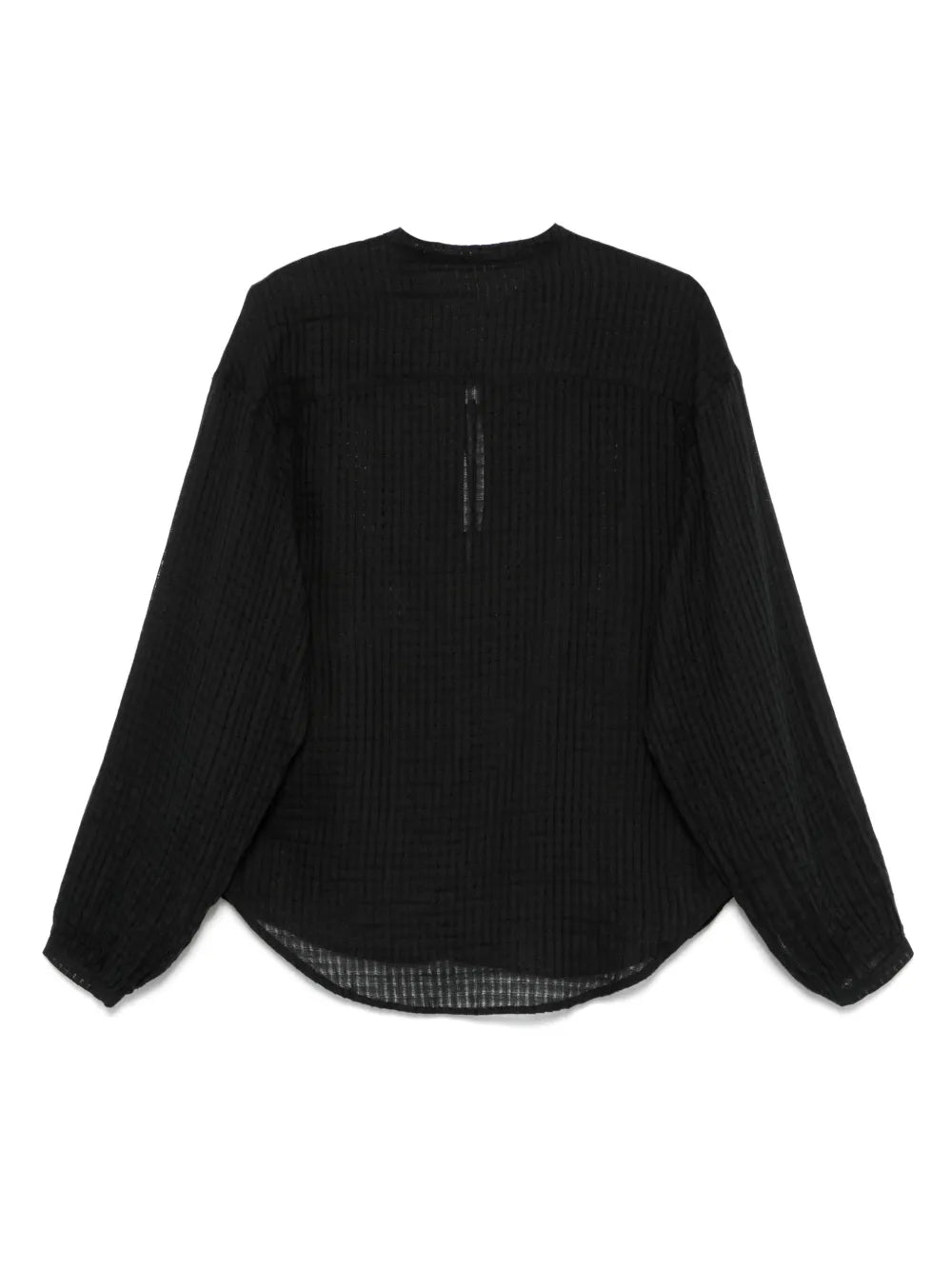 Fine-Check Blouse