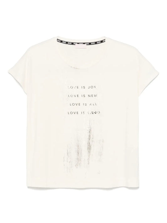 Slogan-Print T-Shirt