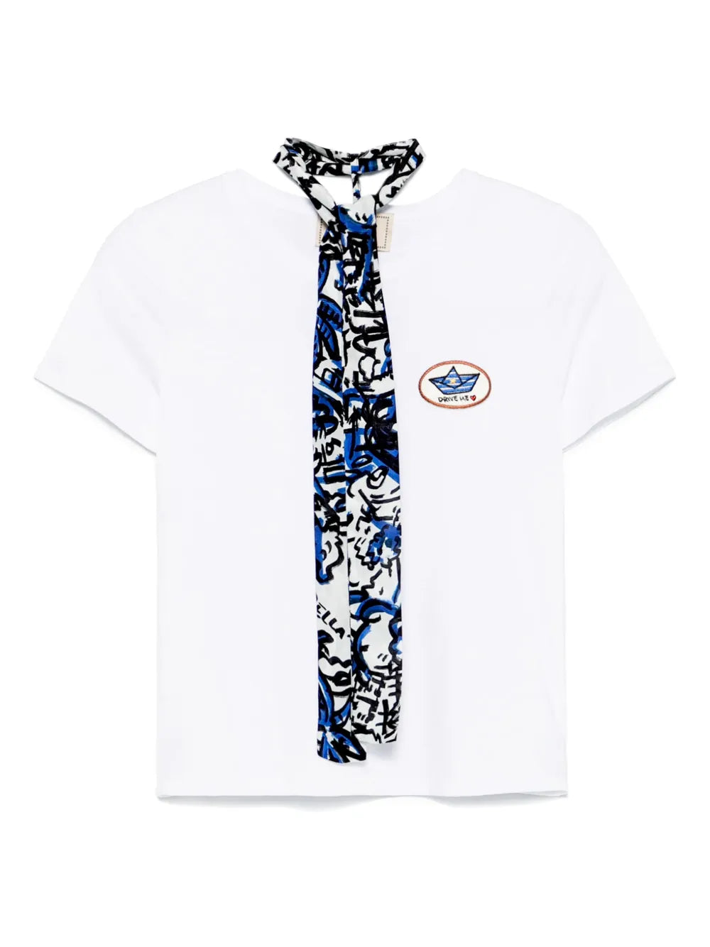 Patch-Detail T-Shirt