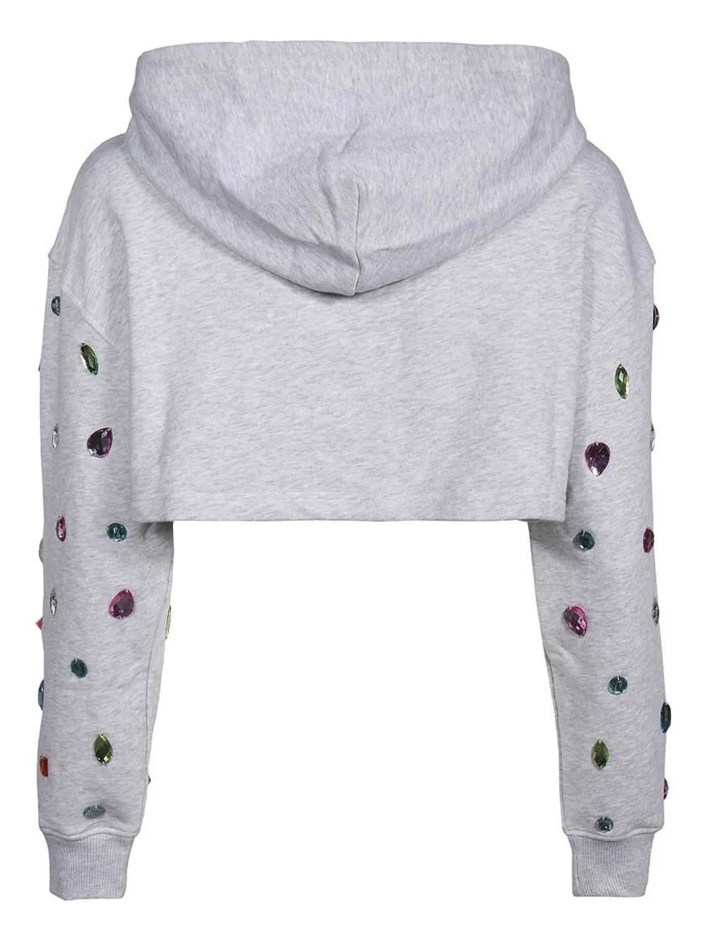 Crystal-Embellished Hoodie