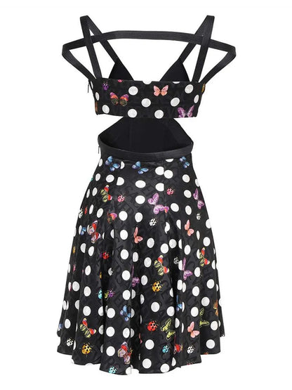 Printed Midi Dress