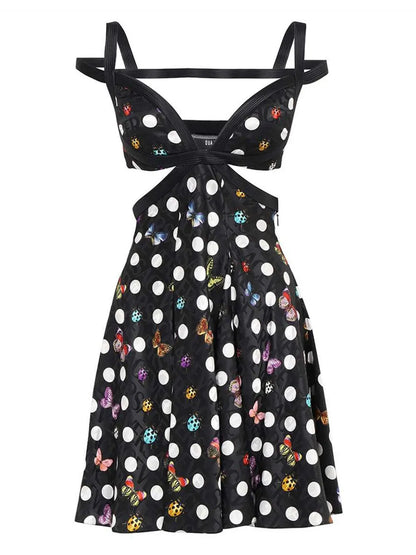 Printed Midi Dress