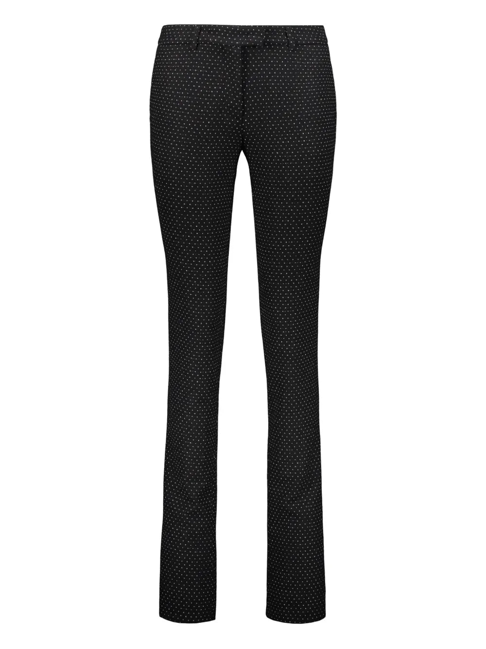 Polka-Dot Skinny Trousers