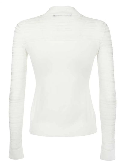 Logo-Embroidered Top