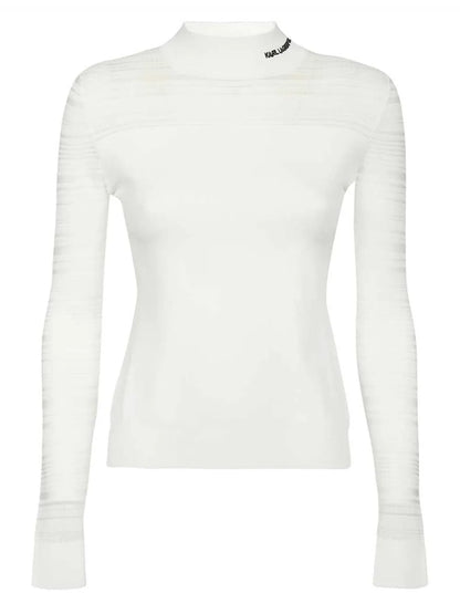 Logo-Embroidered Top