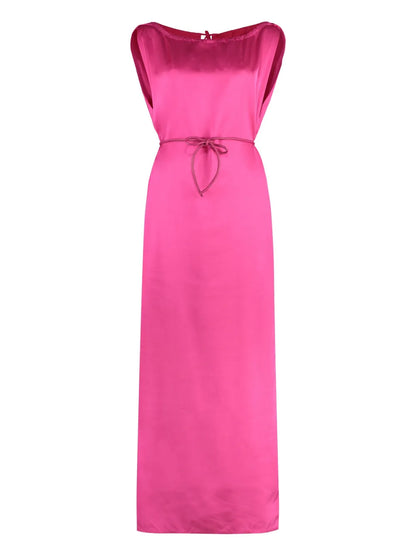Satin Maxi Dress