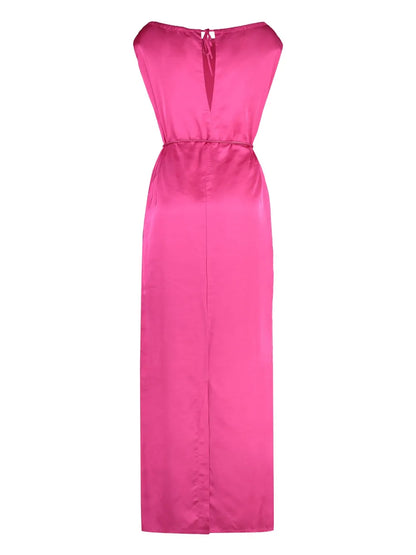 Satin Maxi Dress