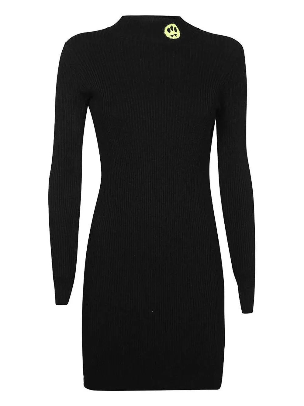 Ribbed-Knit Mini Dress