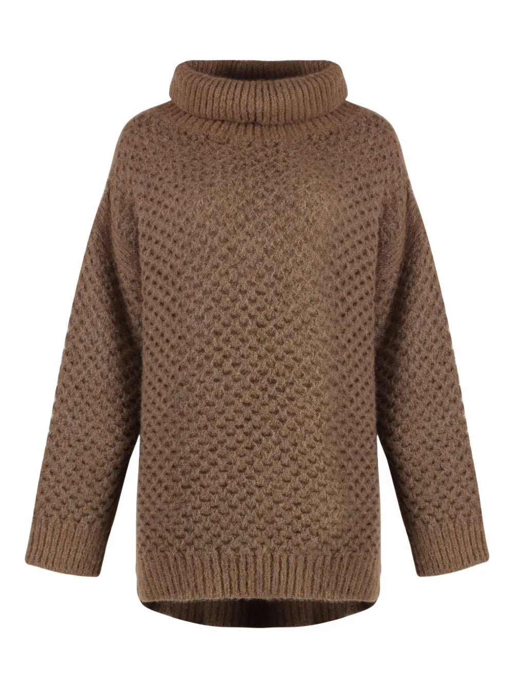 Perforated-Knit Jumper