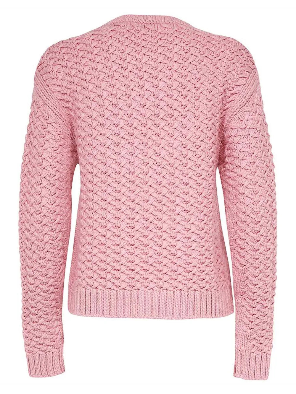 Crochet-Knit Jumper
