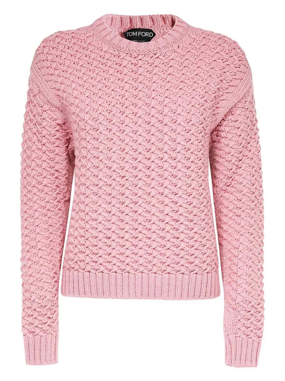Crochet-Knit Jumper