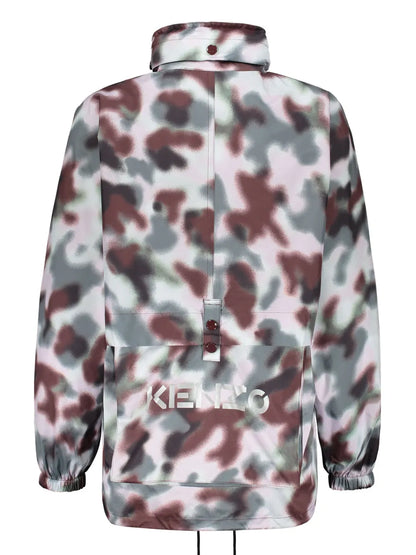 Logo-Print Oversized Jacket
