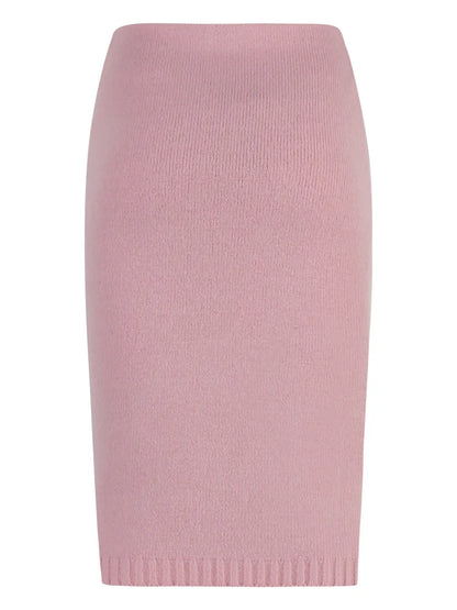 Wool-Cashmere Blend Skirt
