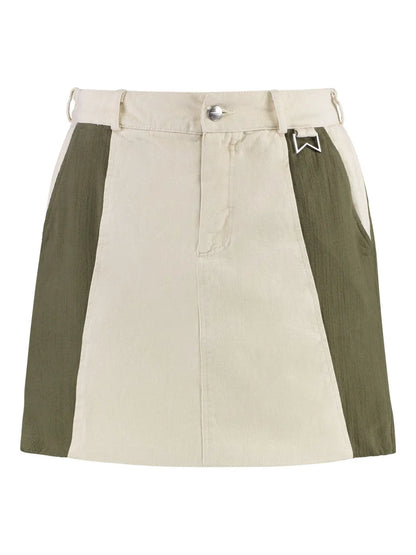 Cotton Mini Skirt