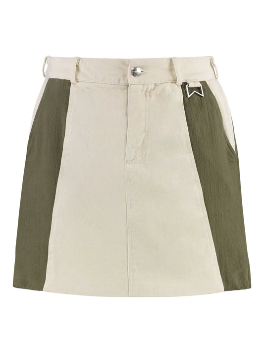 Cotton Mini Skirt
