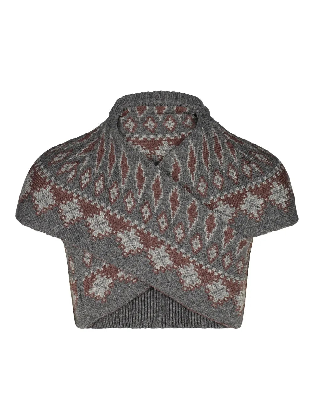 Cropped Knitted Top