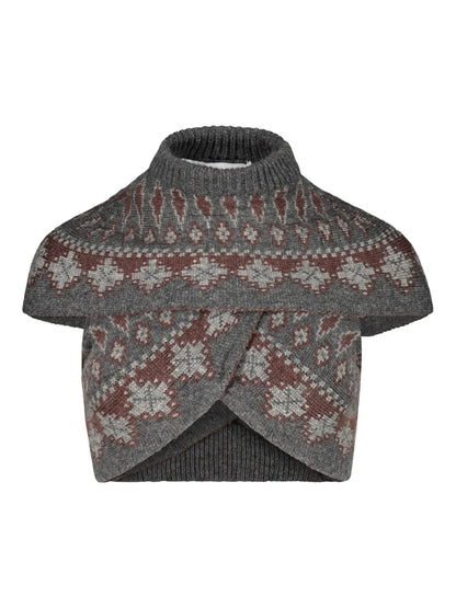 Cropped Knitted Top