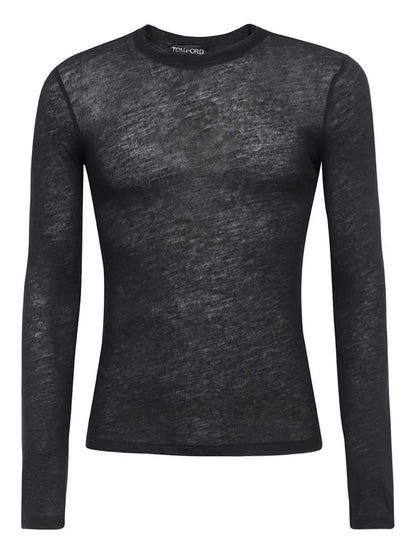 Crew-Neck Cashmere Sweater