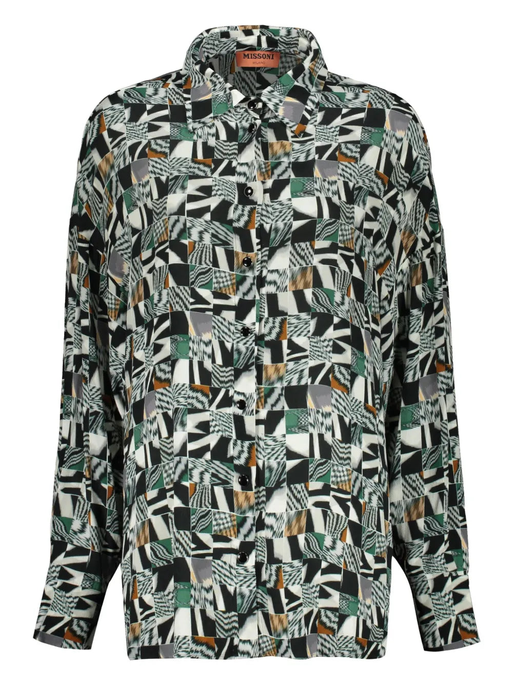 Abstract-Pattern Shirt