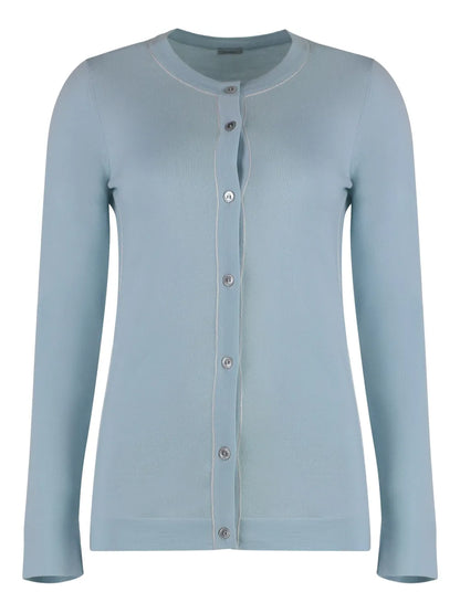 Virgin-Wool Cardigan