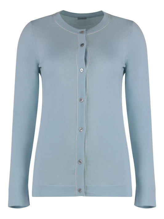 Virgin-Wool Cardigan