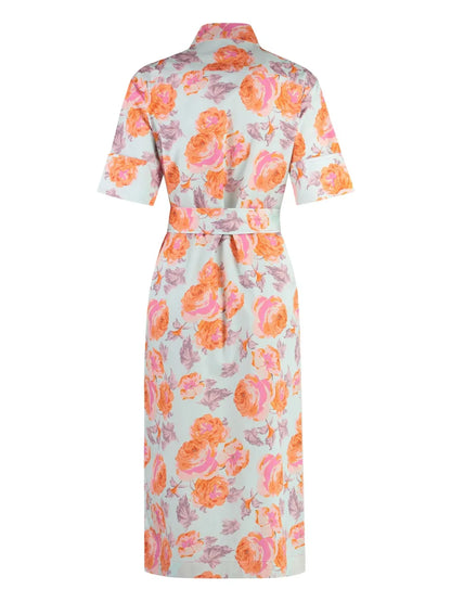Belted Shirt Dress