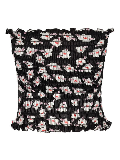 Floral-Print Top