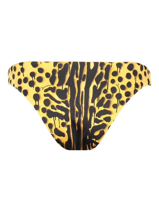 Animal-Print Bikini Bottom