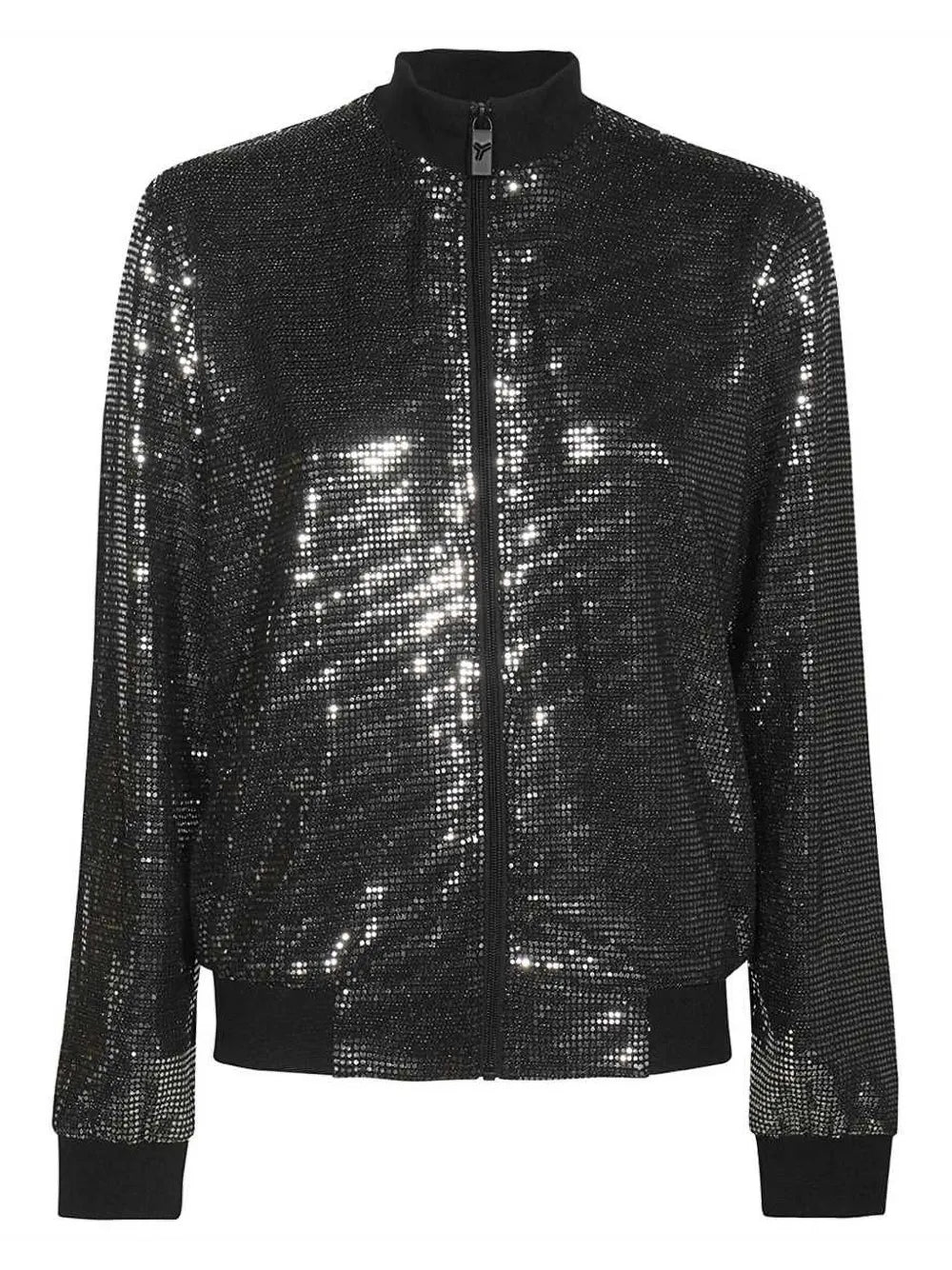 High-Shine Bomber Jacket