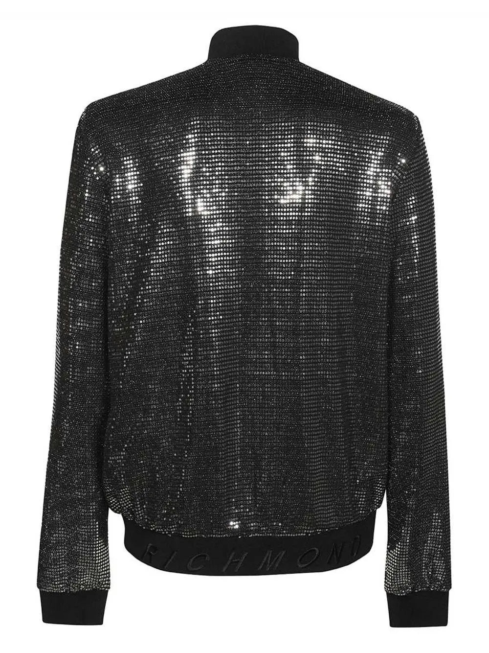 High-Shine Bomber Jacket