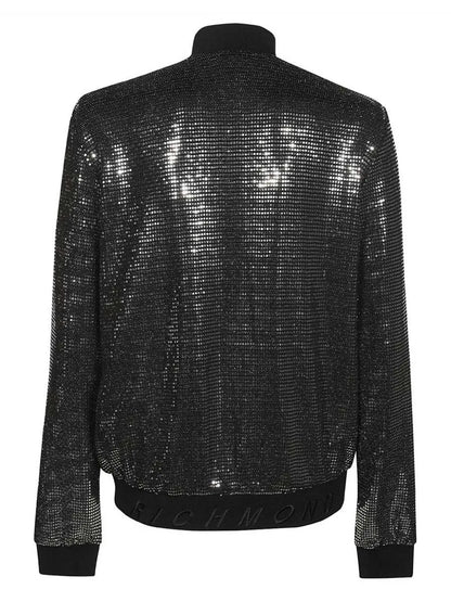High-Shine Bomber Jacket