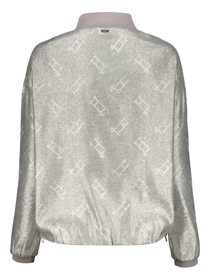 Monogram-Print Bomber Jacket