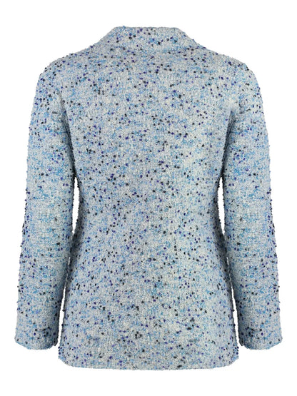 Single-Breasted Tweed Blazer