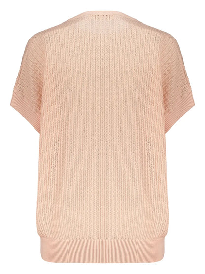 Pointelle-Knit Cardigan