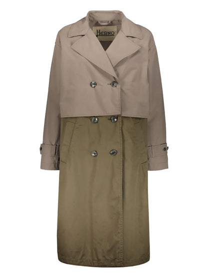 Layered Rain Coat