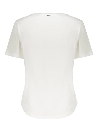 H Flower-Print T-Shirt