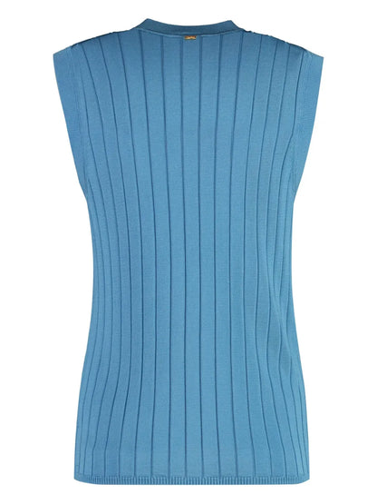 Ribbed-Knit Tank Top